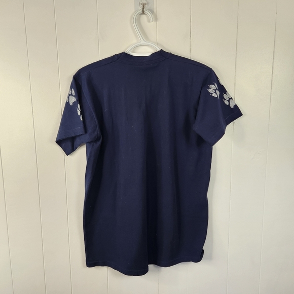 Vintage Howling Wolf Fort McMurray Canada Short Sleeve Graphic T-Shirt Medium - Picture 7 of 12